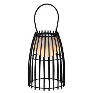 Crinoline table lamp outdoor black