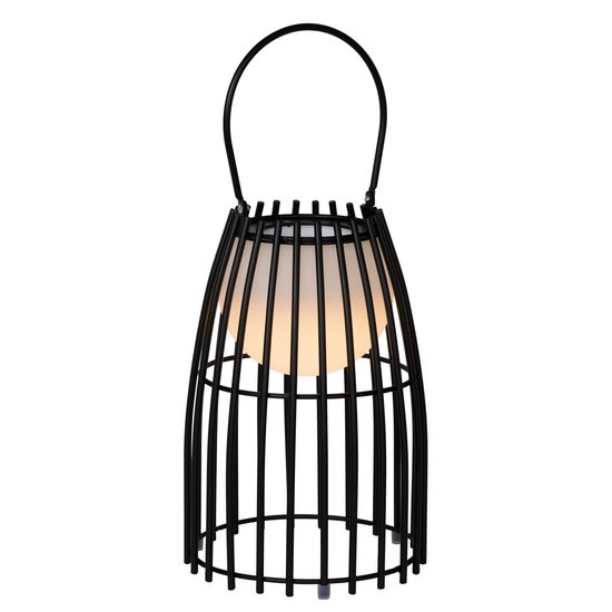 Lampe de table Crinoline extérieur noir