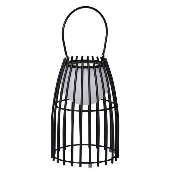 Crinoline table lamp outdoor black