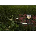 Crinoline table lamp outdoor black