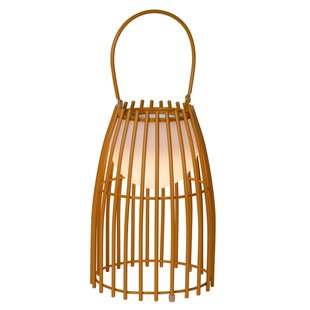 Crinoline table lamp outdoor 17.5 cm Ø brown