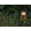 Crinoline table lamp outdoor 17.5 cm Ø brown
