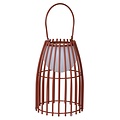 Lampe de table Crinoline extérieur 17,5 cm Ø marron rouille