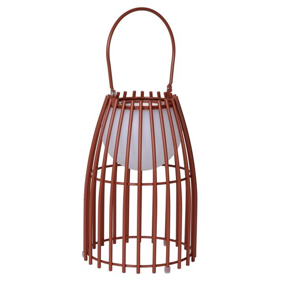 Crinoline Tischleuchte für den Außenbereich 17,5 cm Ø rostbraun