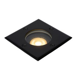 Spot de terre noir IP67 pour extérieur GU10