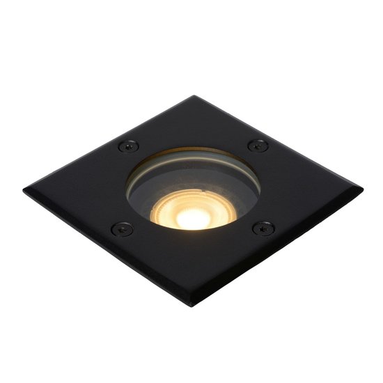 Black ground spot IP67 for outdoor GU10