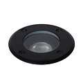 Outdoor round ground spot IP67 10.8 cm matt chrome