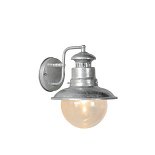 Hip, stylish and cute outdoor wall lamp 21.3 cm Ø zinc