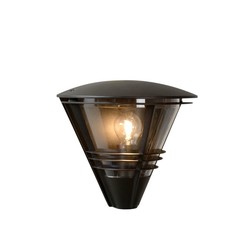 Veelzijdig moderne wandlamp buiten E27 IP44 zwart