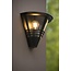 Versatile modern outdoor wall lamp E27 IP44 black