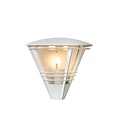 Veelzijdig moderne wandlamp buiten wit IP44