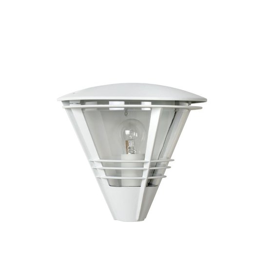 Veelzijdig moderne wandlamp buiten wit IP44