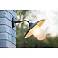 Rural, classic outdoor wall lamp 30 cm Ø rust brown