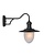 Rural, classic outdoor wall lamp 25 cm Ø E27 IP44 black
