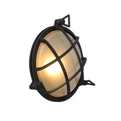 Lampe de bateau classique avec un design raffiné à l'extérieur noir