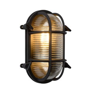 Modern with a refined design outdoor wall lamp E27 IP44 black