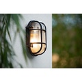 Modern with a refined design outdoor wall lamp E27 IP44 black