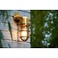 Modern with a refined design outdoor wall lamp matt gold/brass