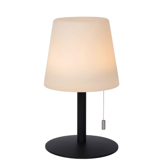 Einfache originelle Tischlampe mit verschiedenen RGB-Farben