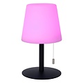 Einfache originelle Tischlampe mit verschiedenen RGB-Farben