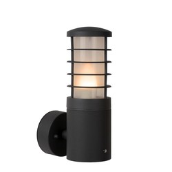 Modern design outdoor wall lamp 9 cm Ø E27 IP54 anthracite