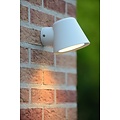 Moderne wandlamp buiten wit GU10 incl