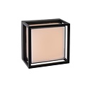 Black square design wall lamp or ceiling lamp IP54