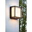 Black square design wall lamp or ceiling lamp IP54