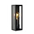 Applique d'extérieur classique noire intemporelle E27 IP65