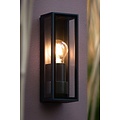 Aplique de exterior clásico negro atemporal E27 IP65
