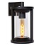 Modern and rural outdoor wall lamp E27 IP65 black