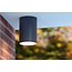 Tubular ceiling spotlight outdoor 10.8 cm Ø E27 IP54 anthracite