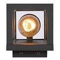 Subtle, elegant outdoor wall lamp E27 IP54 anthracite