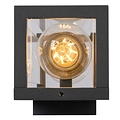 Subtle, elegant outdoor wall lamp 2xE27 IP54 anthracite