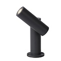 Surface mounted spot tiltable for outside 1x5W 3000K IP65 anthracite