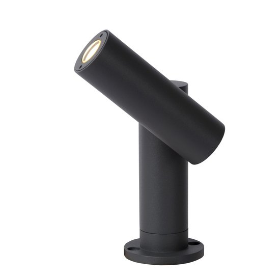 Surface mounted spot tiltable for outside 1x5W 3000K IP65 anthracite