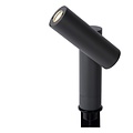 Easily tiltable garden spotlight 1x5W 3000K IP65 anthracite