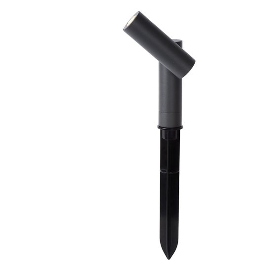 Leicht schwenkbarer Gartenstrahler 1x5W 3000K IP65 Anthrazit