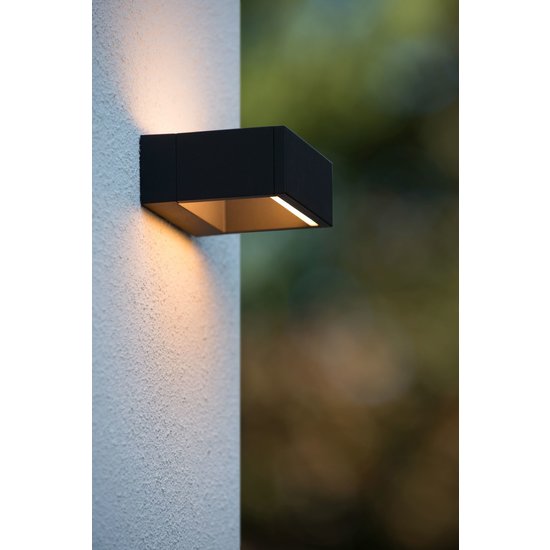 Applique d'extérieur cubiste LED 1x10W 3000K IP54 anthracite