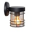 Nice, cottage look outdoor wall lamp E27 IP23 black