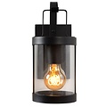 Modern and contemporary outdoor wall lamp E27 IP23 black