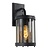 Classy contemporary outdoor wall lamp E27 IP23 black