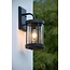 Classy contemporary outdoor wall lamp E27 IP23 black