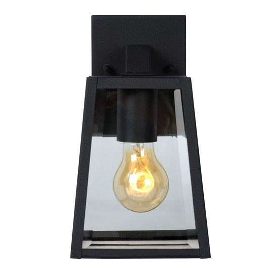 Applique extérieure rurale compacte pas cher E27 IP23 noir