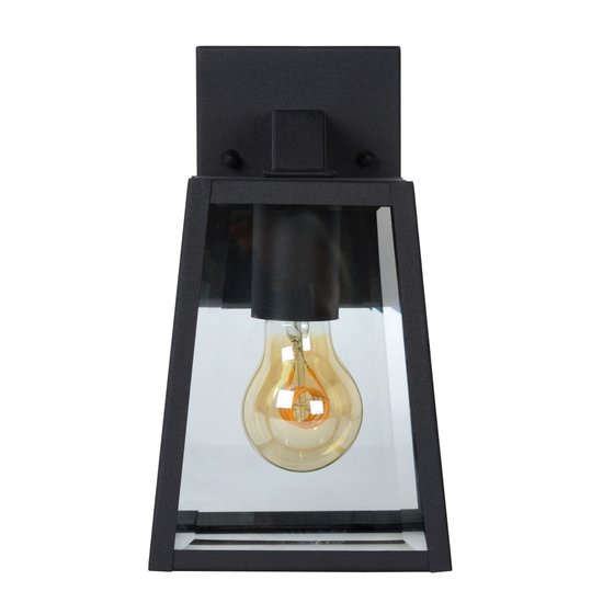 Applique extérieure rurale compacte pas cher E27 IP23 noir