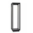 Solar-powered pedestal lamp 1x2.2W 3000K IP54 anthracite