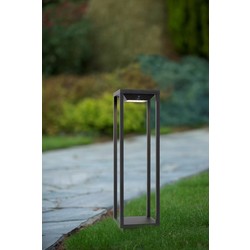 Solar-powered pedestal lamp 1x2.2W 3000K IP54 anthracite