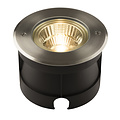 Spot de sol Fantasia FURI avec LED COB 15W, 1200 lumens, 3000K blanc chaud, IP67 étanche, diamètre 180mm, pour extérieur.