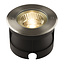 Spot de sol Fantasia FURI avec LED COB 15W, 1200 lumens, 3000K blanc chaud, IP67 étanche, diamètre 180mm, pour extérieur.