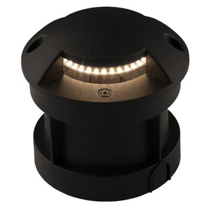 Black waterproof path lighting IP67 with 2 light outputs